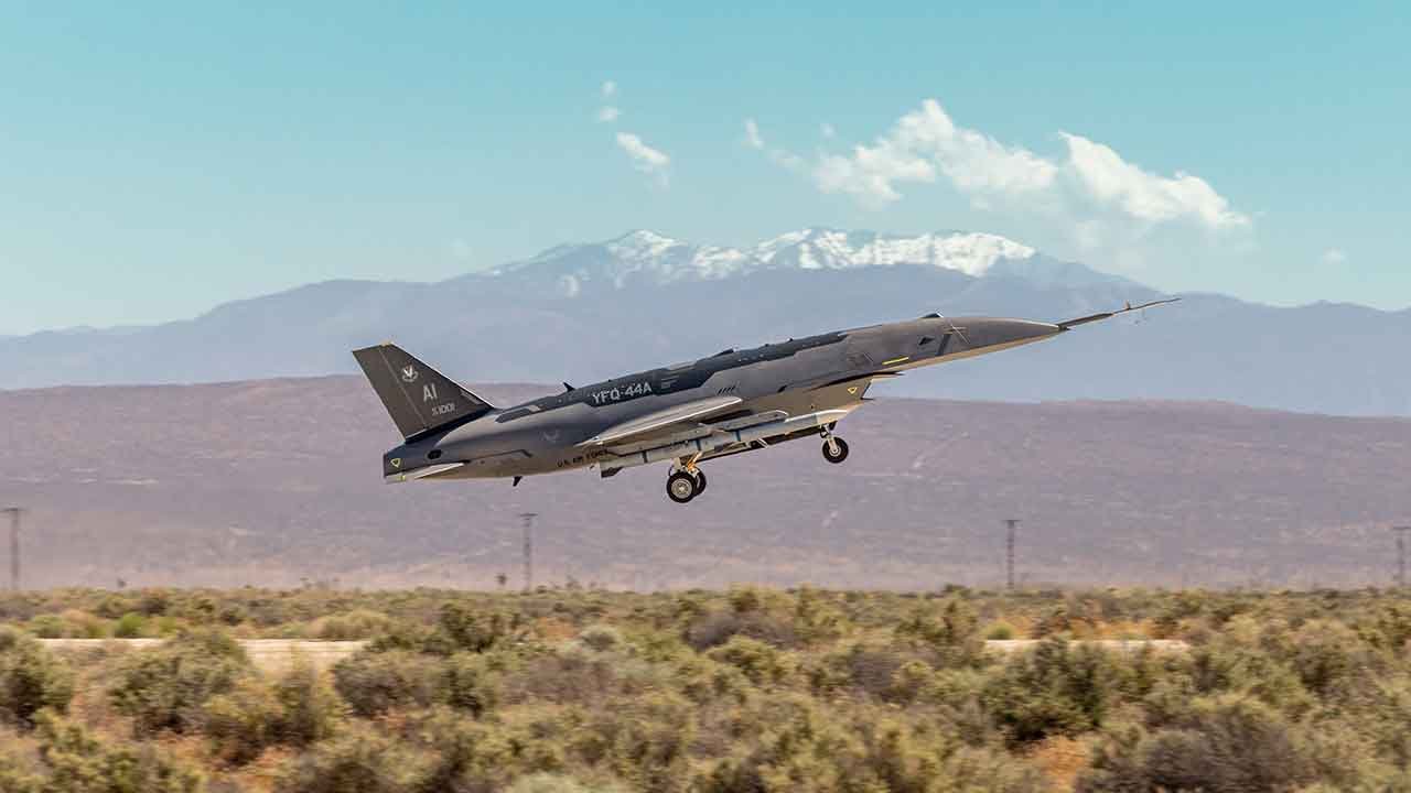 YFQ-44A. Foto: USAF